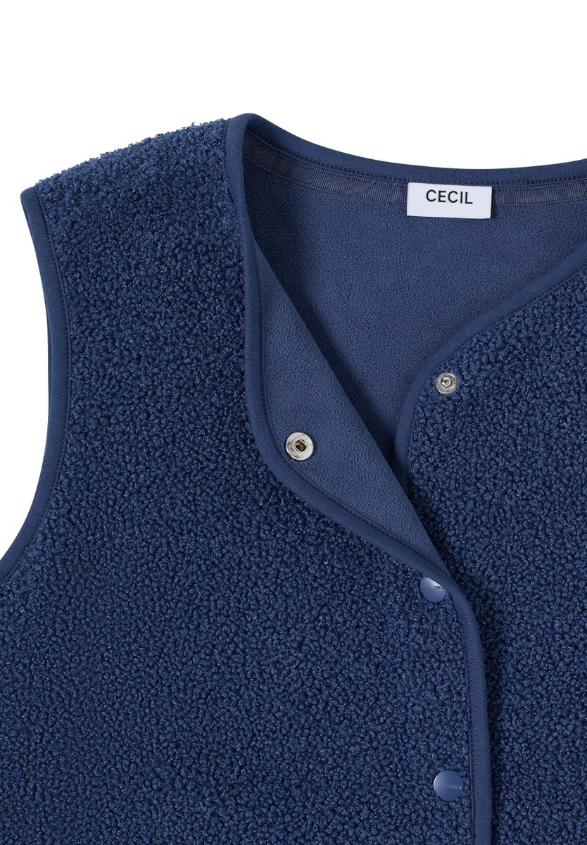 Weste mit Knopfleiste