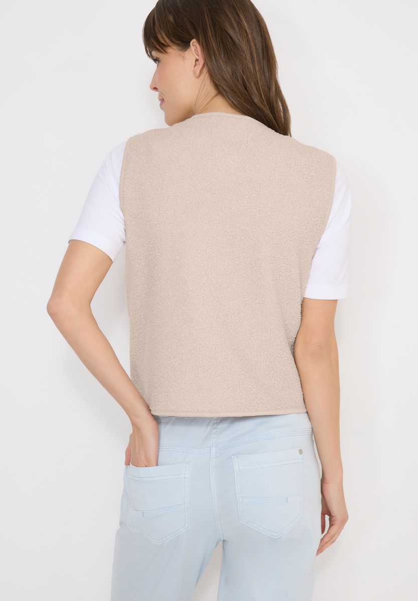 Weste mit Knopfleiste