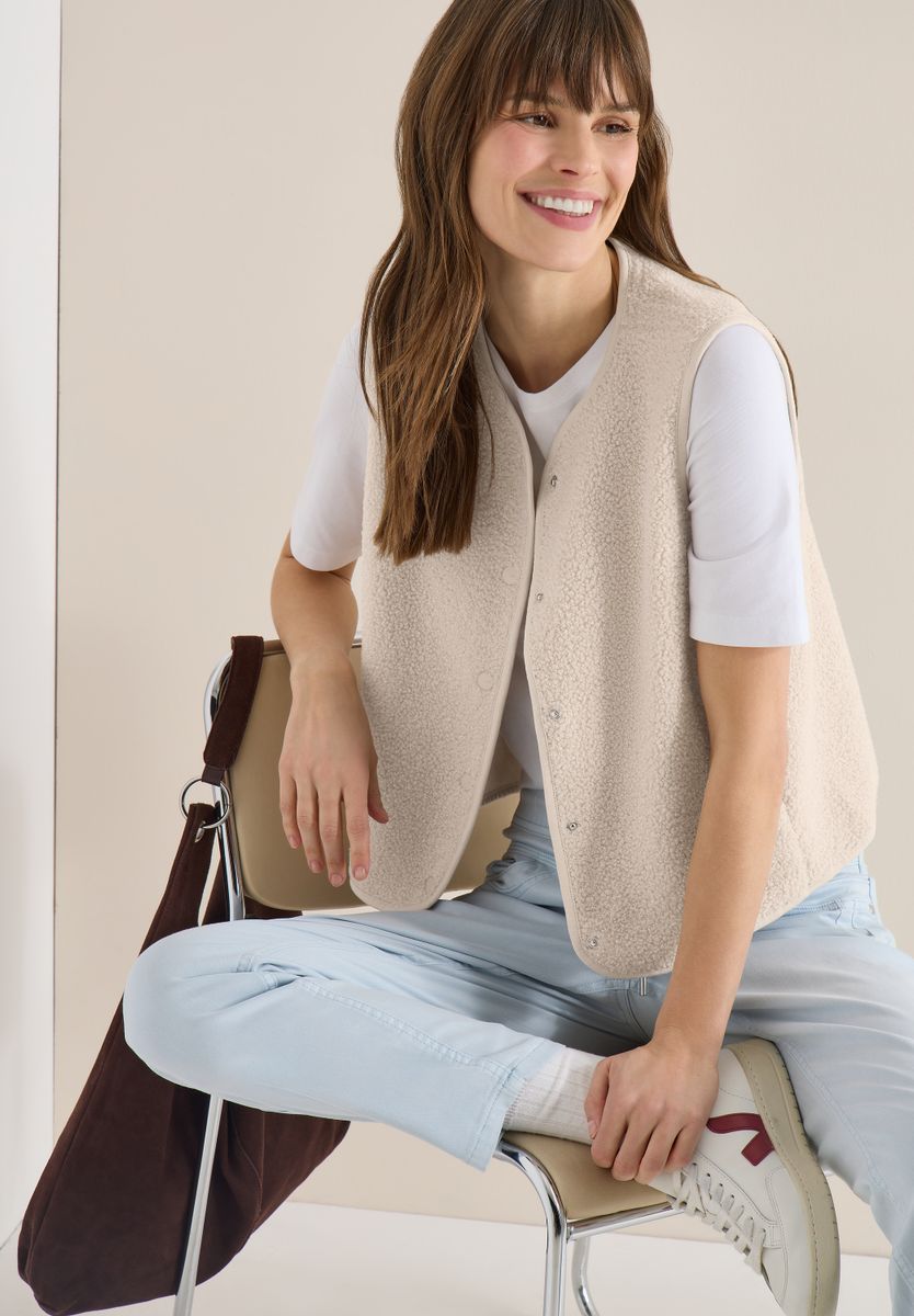 Weste mit Knopfleiste