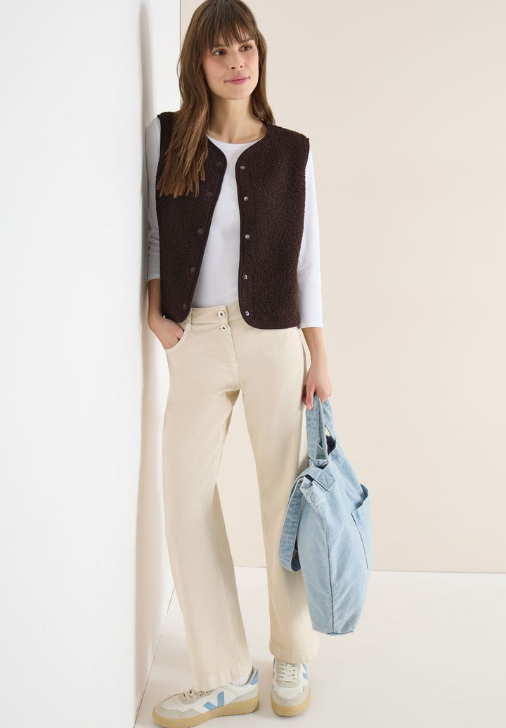 Weste mit Knopfleiste