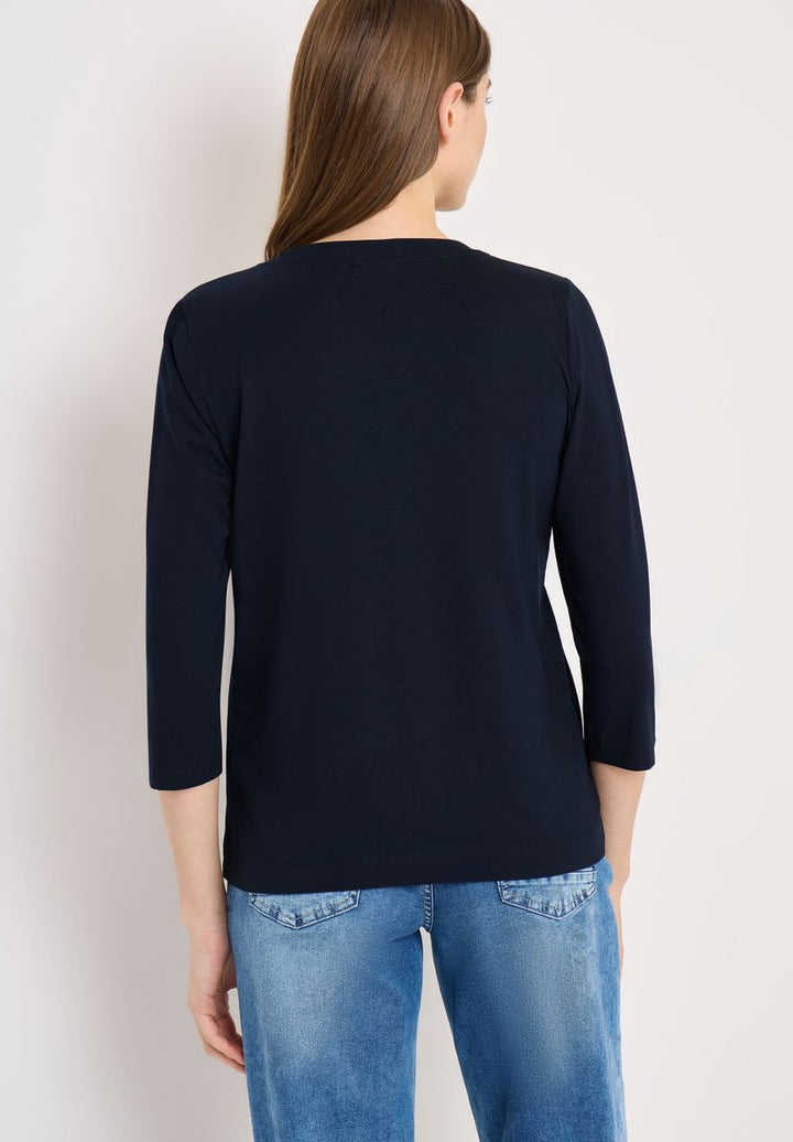 Shirt im Tunika-Look