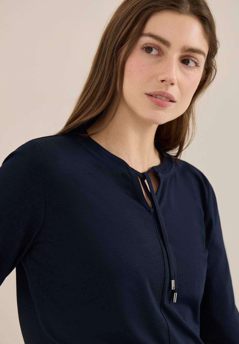 Shirt im Tunika-Look