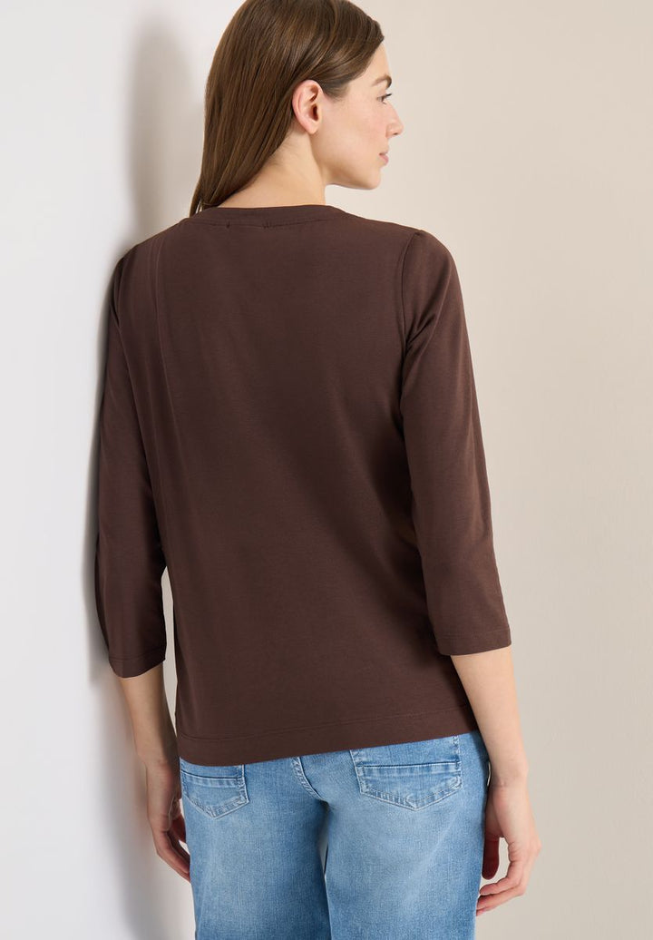 Shirt im Tunika-Look