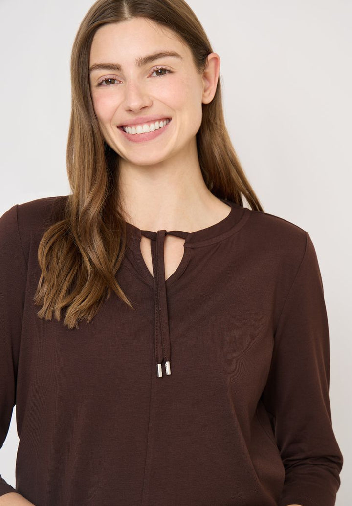 Shirt im Tunika-Look