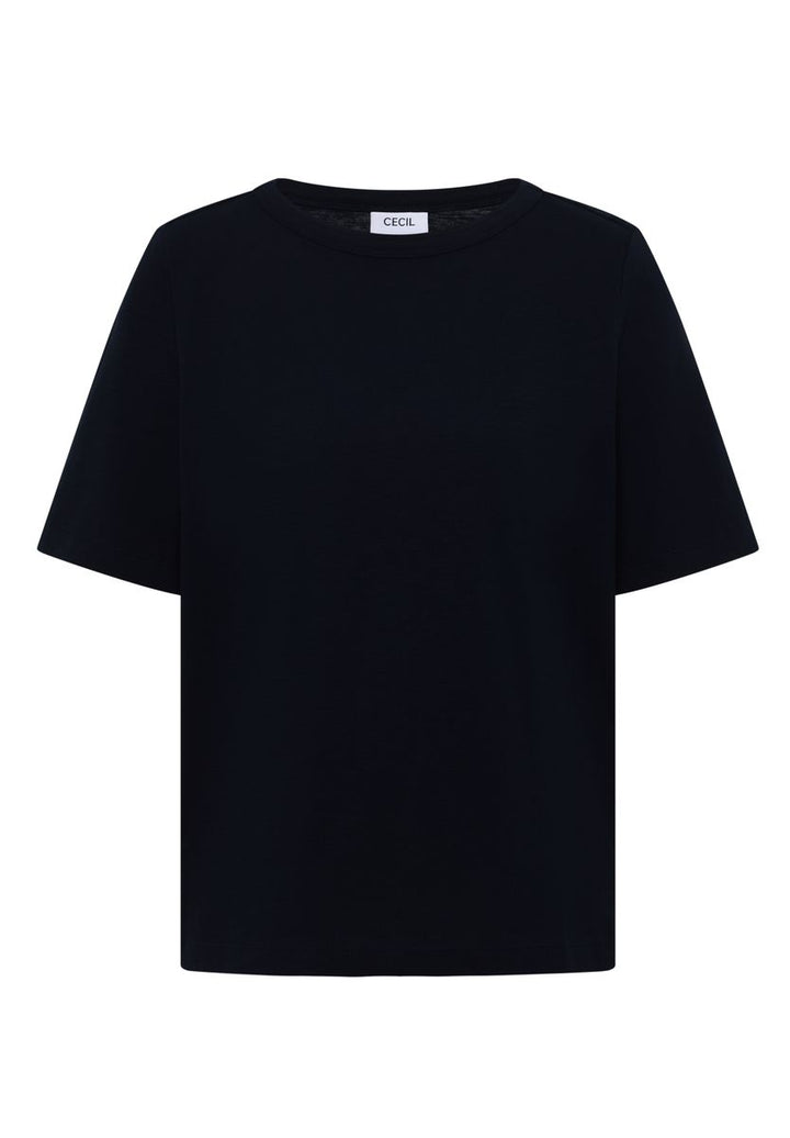 T-Shirt in Unifarbe