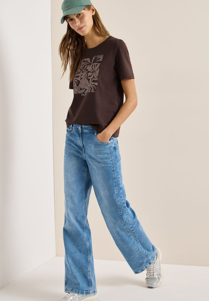 T-Shirt mit Frontprint