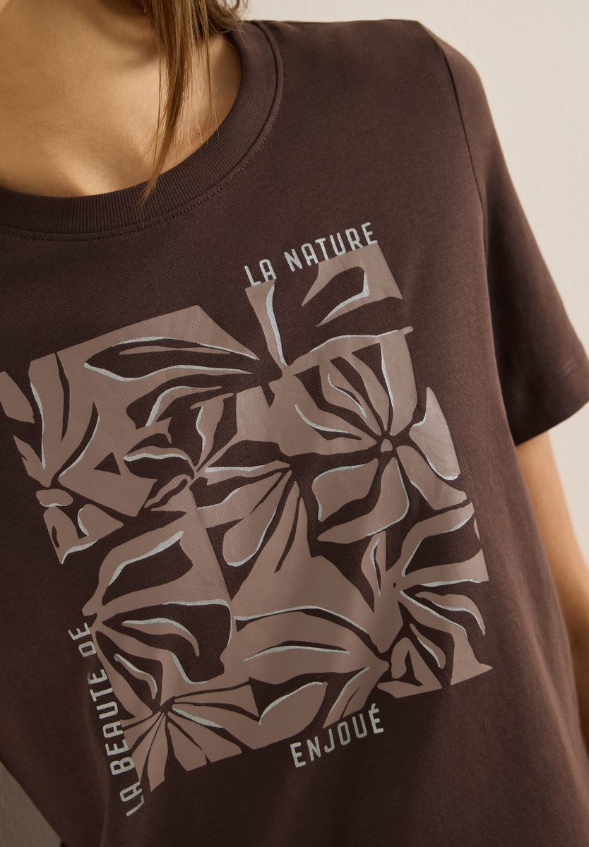 T-Shirt mit Frontprint