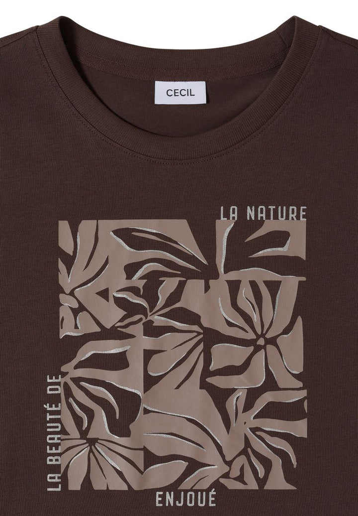 T-Shirt mit Frontprint