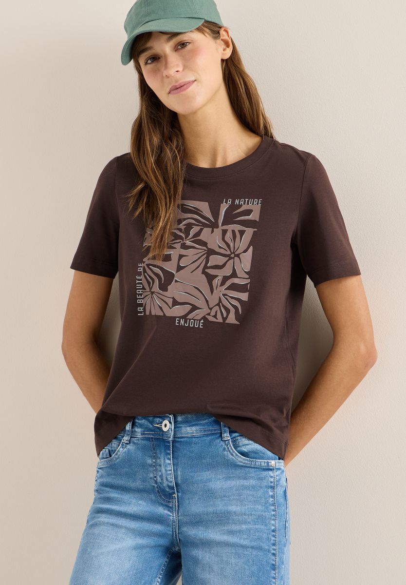 T-Shirt mit Frontprint