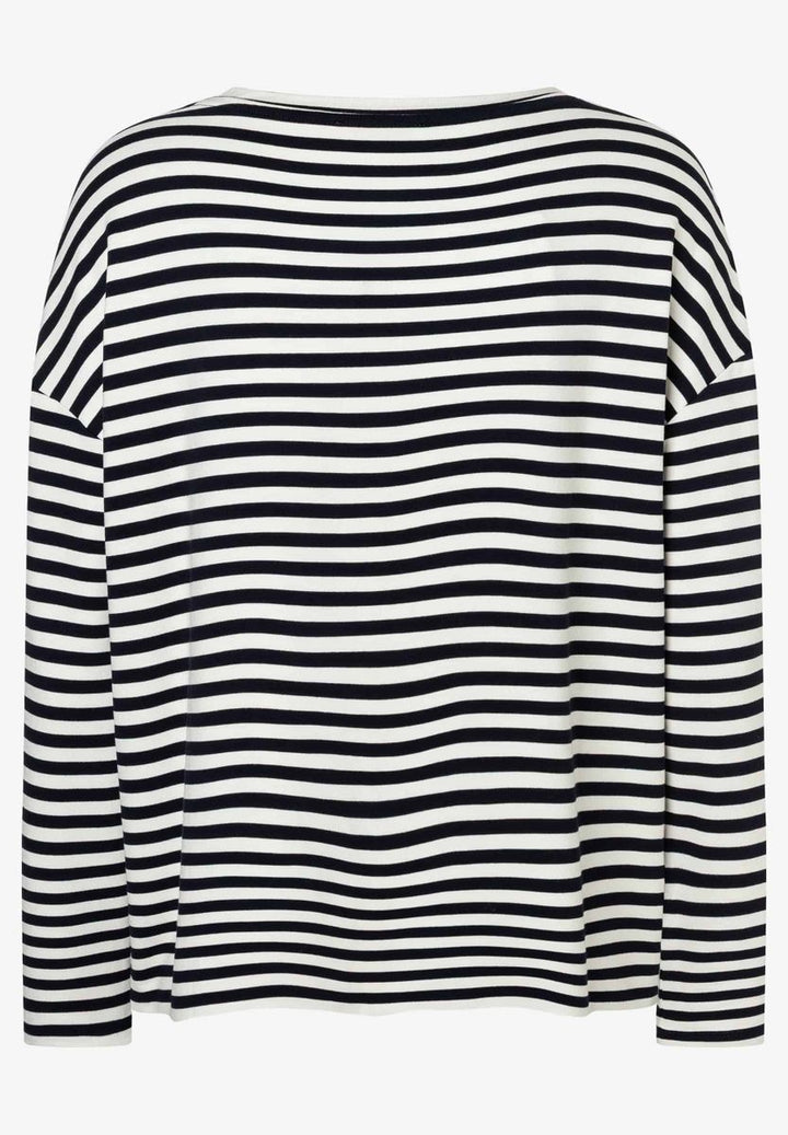 Streifenshirt mit Herz