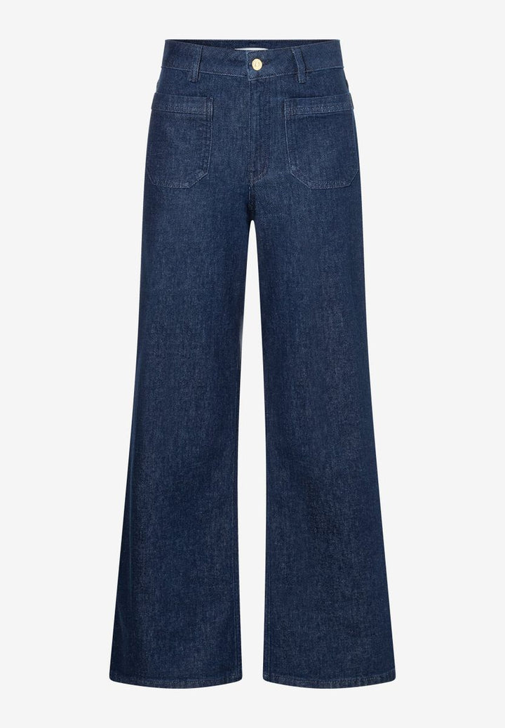 Weite Dark Denim Jeans