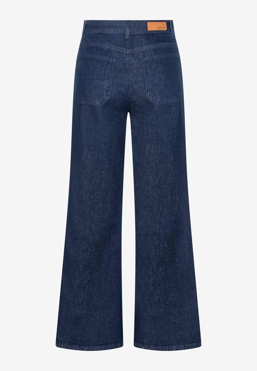 Weite Dark Denim Jeans