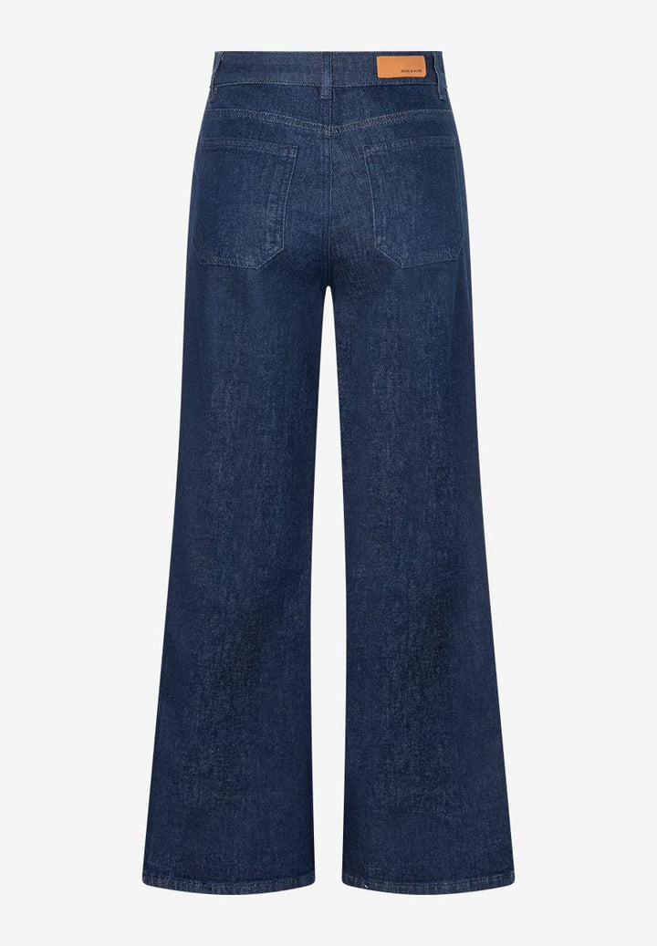 Weite Dark Denim Jeans