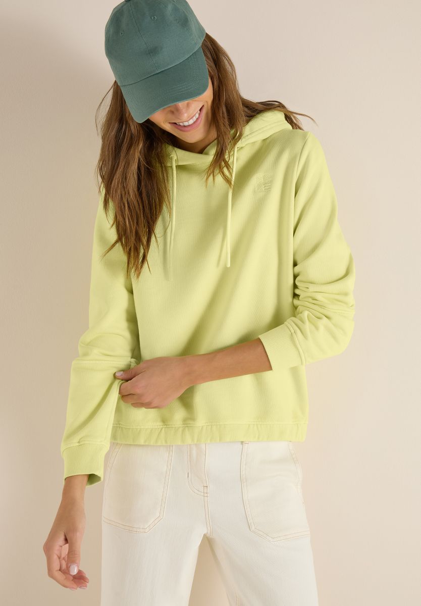 Hoodie mit Stickerei