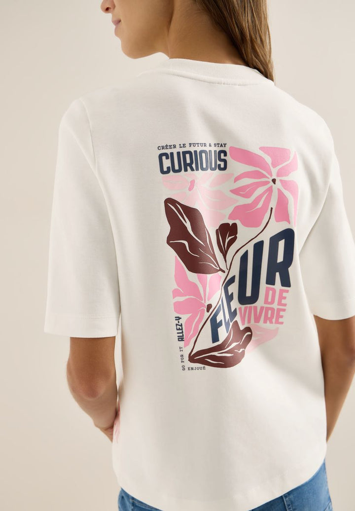 Sweatshirt mit Backprint