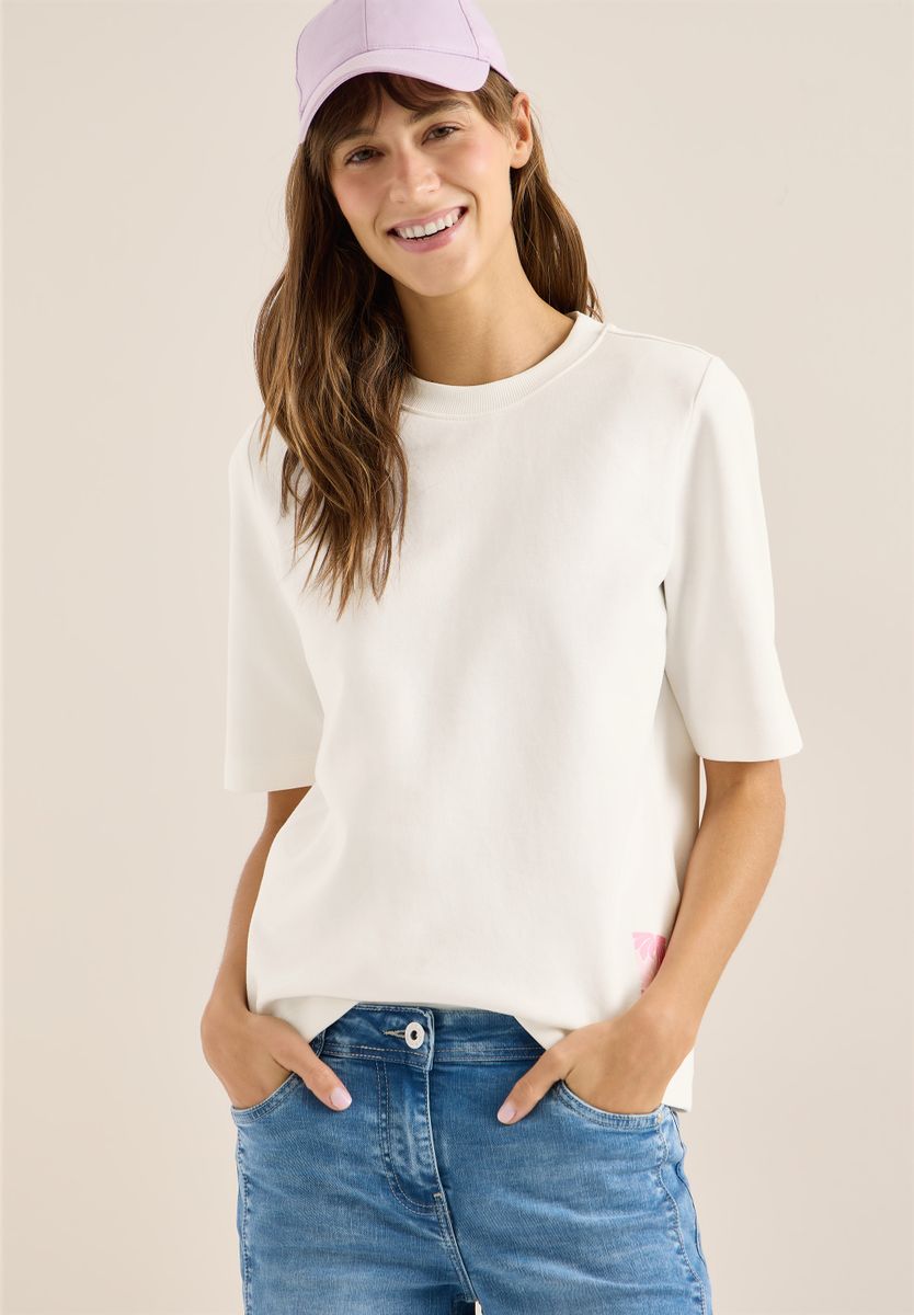 Sweatshirt mit Backprint