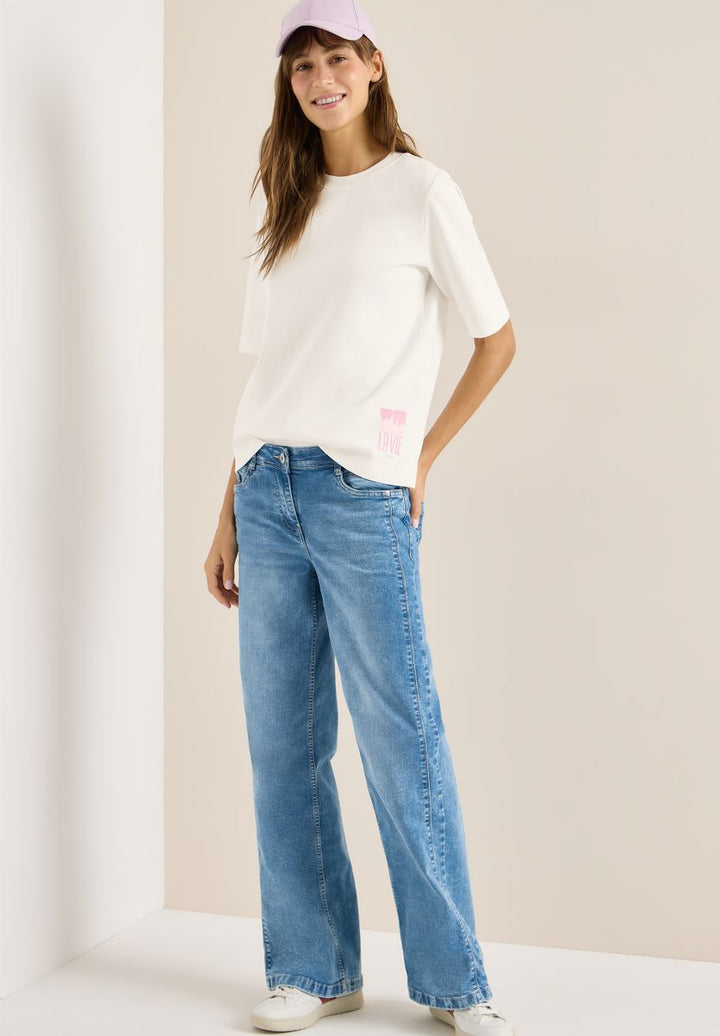 Sweatshirt mit Backprint