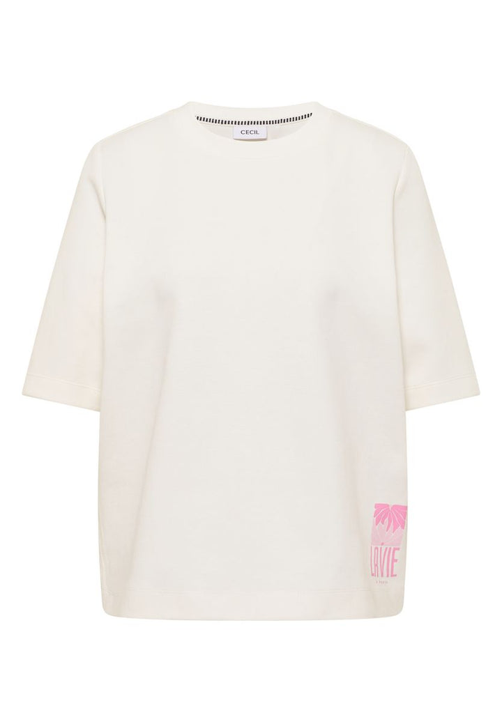 Sweatshirt mit Backprint