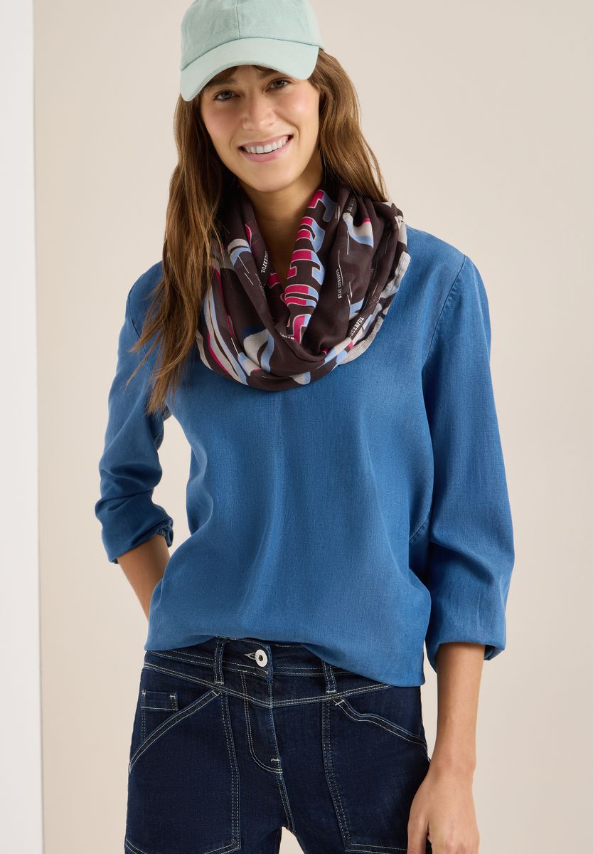Loop Schal mit Folienprint