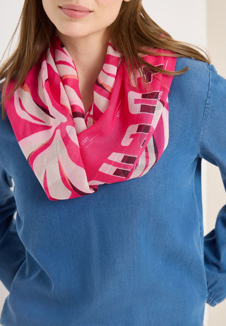 Loop Schal mit Folienprint
