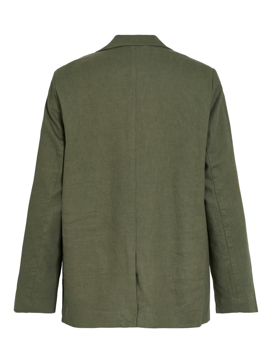 VIJOLANDA L/S LINEN BLEND BLAZER - NOOS