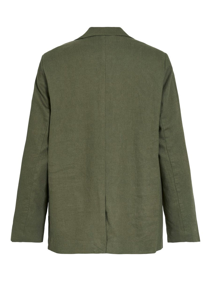 VIJOLANDA L/S LINEN BLEND BLAZER - NOOS