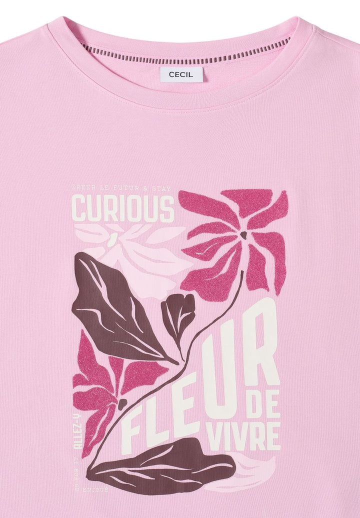 T-Shirt mit Frontprint