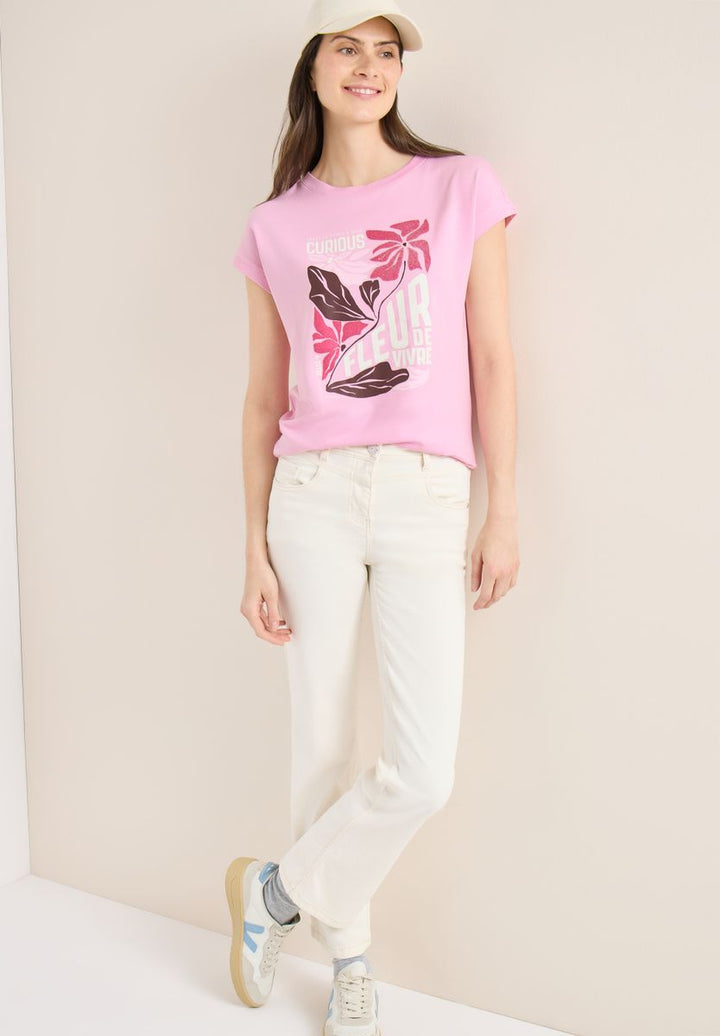 T-Shirt mit Frontprint