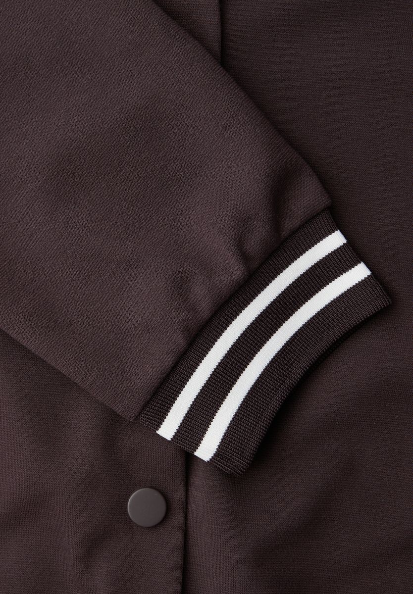 Blouson mit Collegedetails