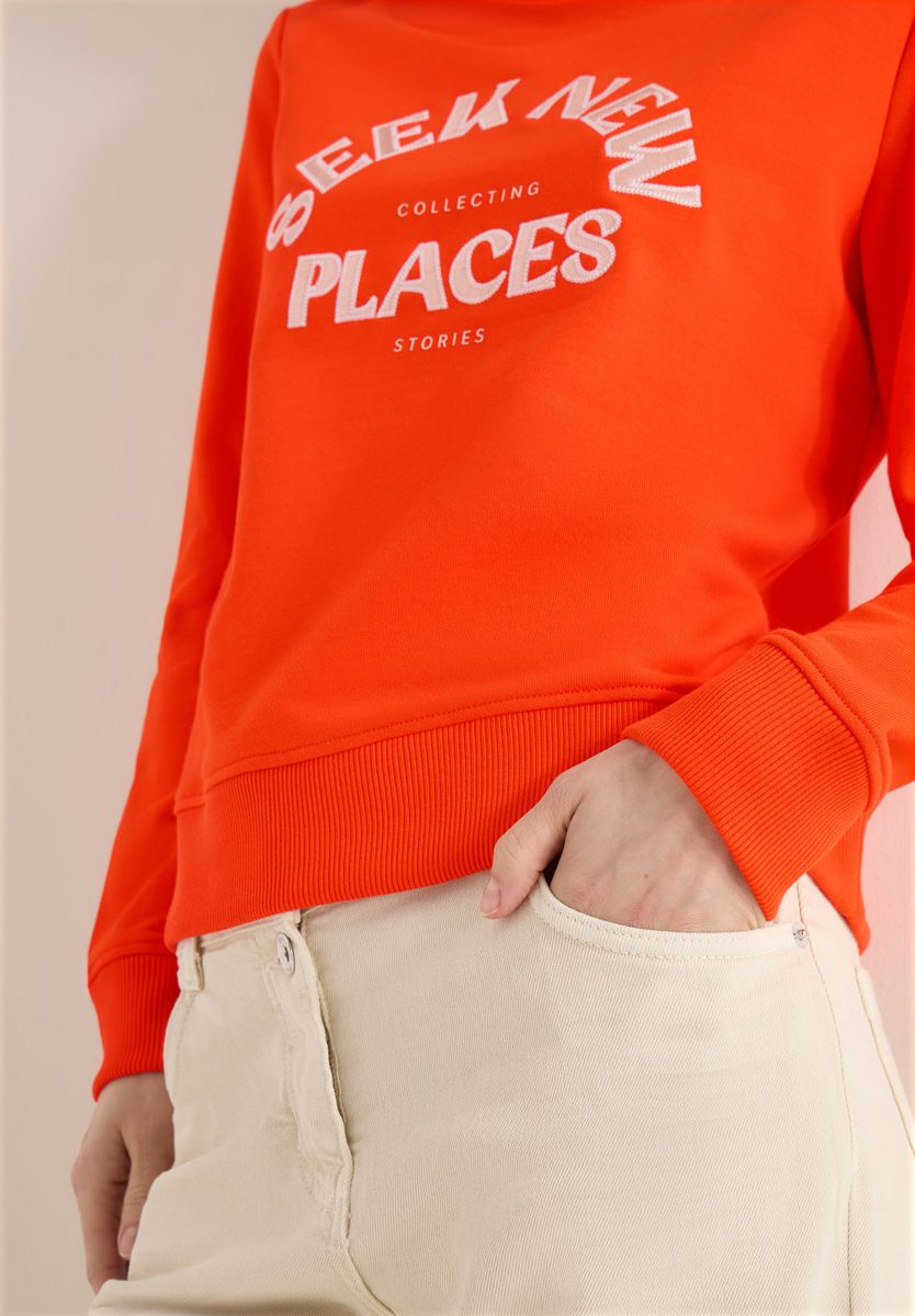 Embroidery Sweatshirt