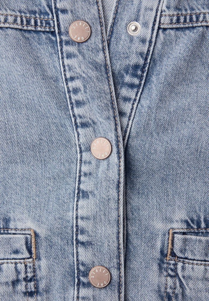 Jeansjacke in heller Waschung