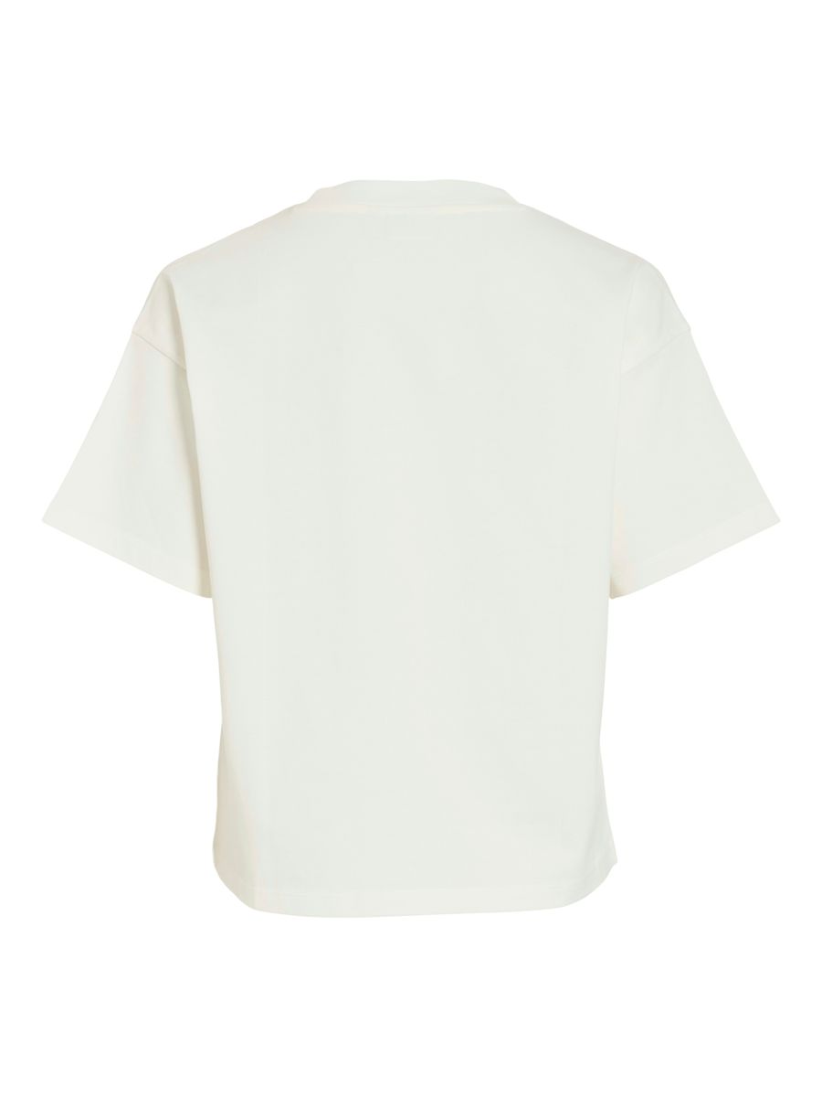 VIMONIE FLORAL EMB S/S O-NECK/R