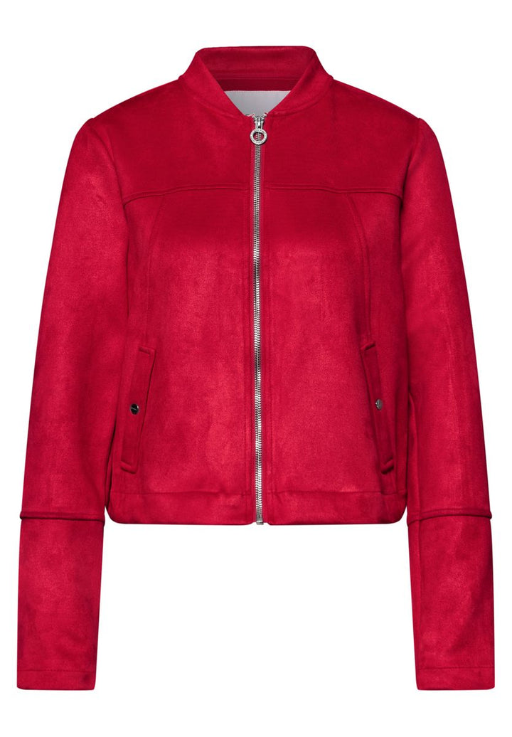 Blouson aus Velours mit Zipper