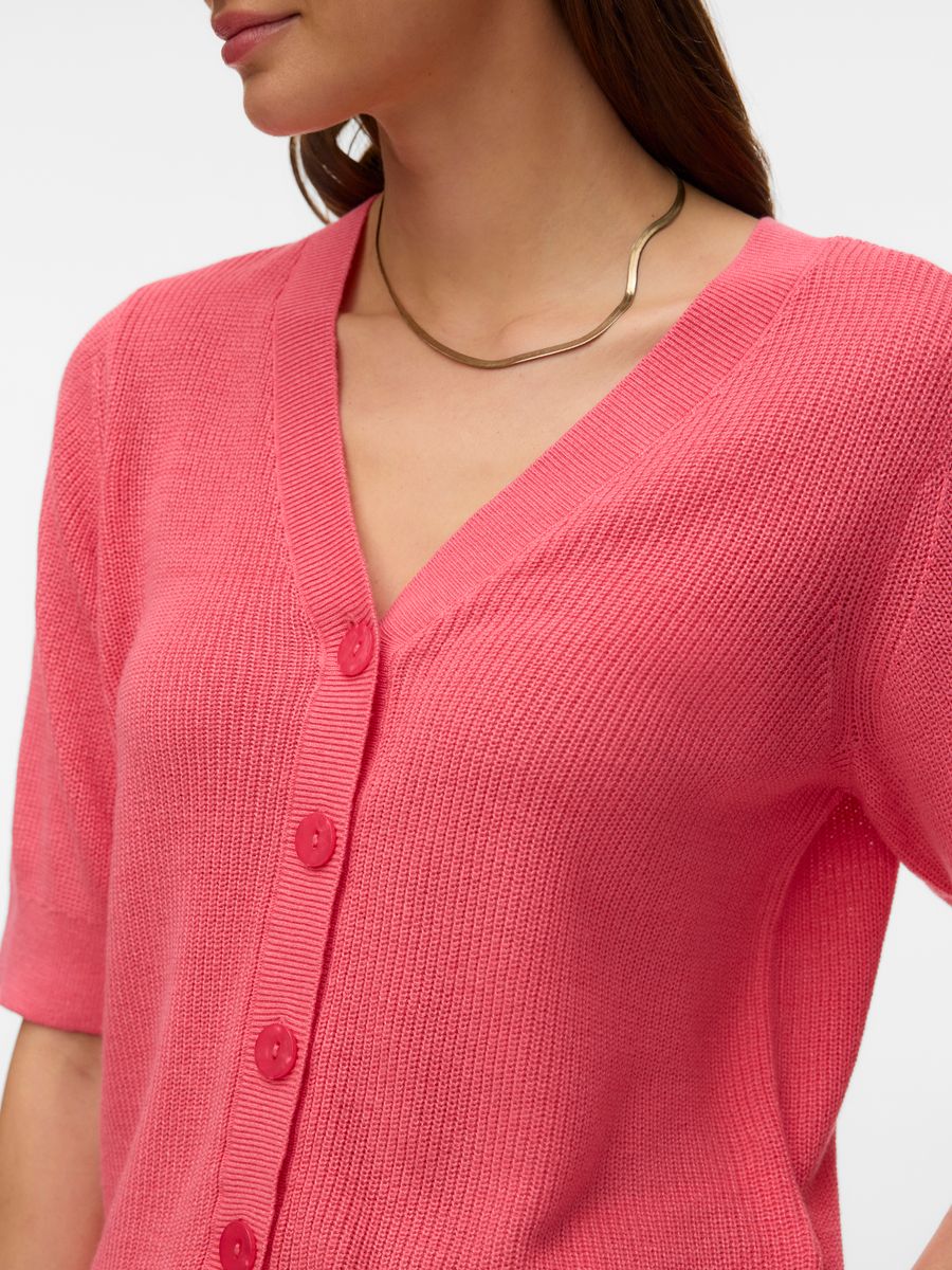VMNEWLEX 2/4 V-NECK CARDIGAN