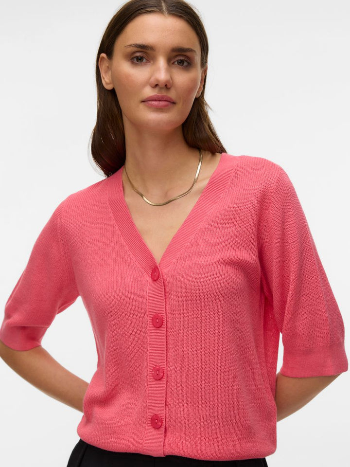 VMNEWLEX 2/4 V-NECK CARDIGAN