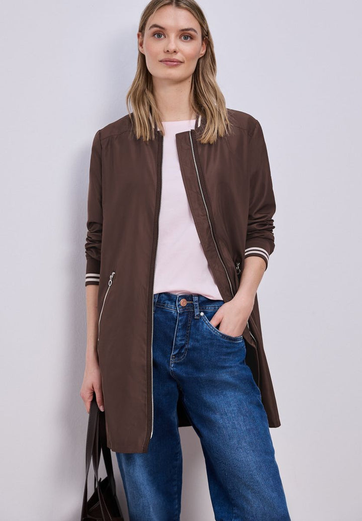 Langer Blouson