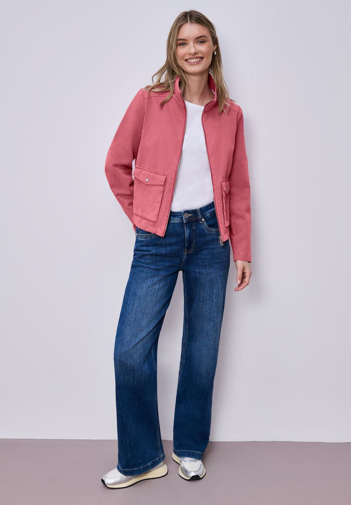 Washed-Look Jacke
