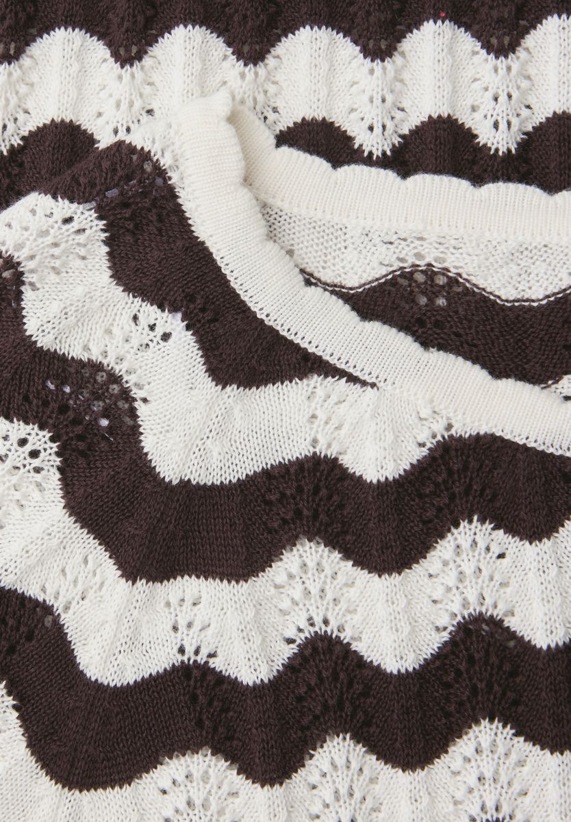 Gemusterter Pullover
