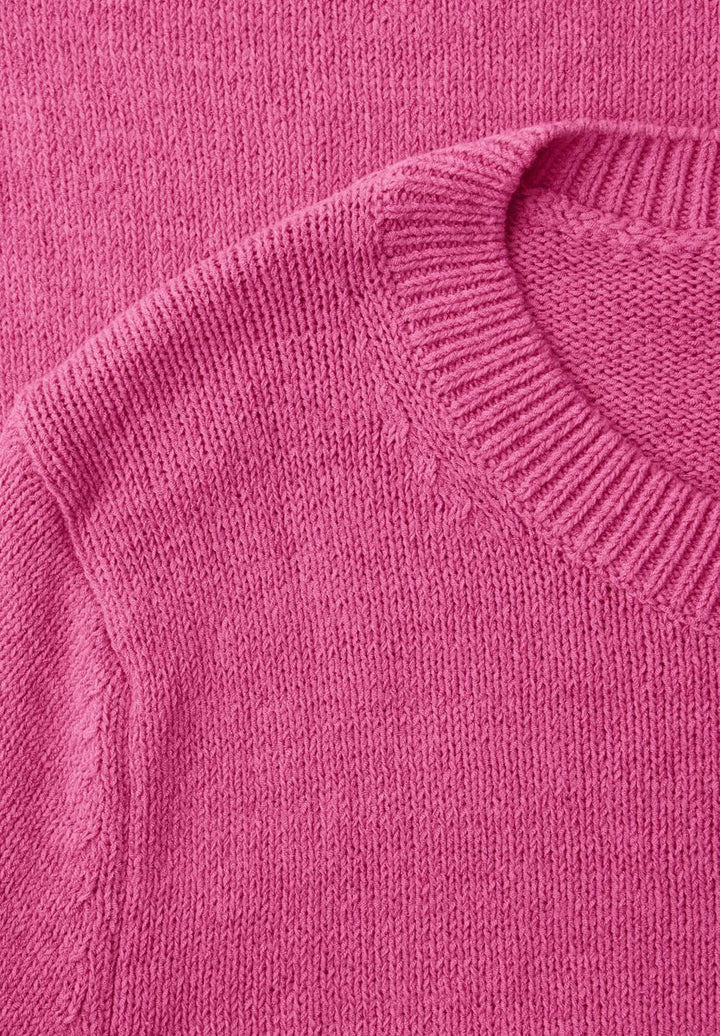 Pullover in Unifarbe