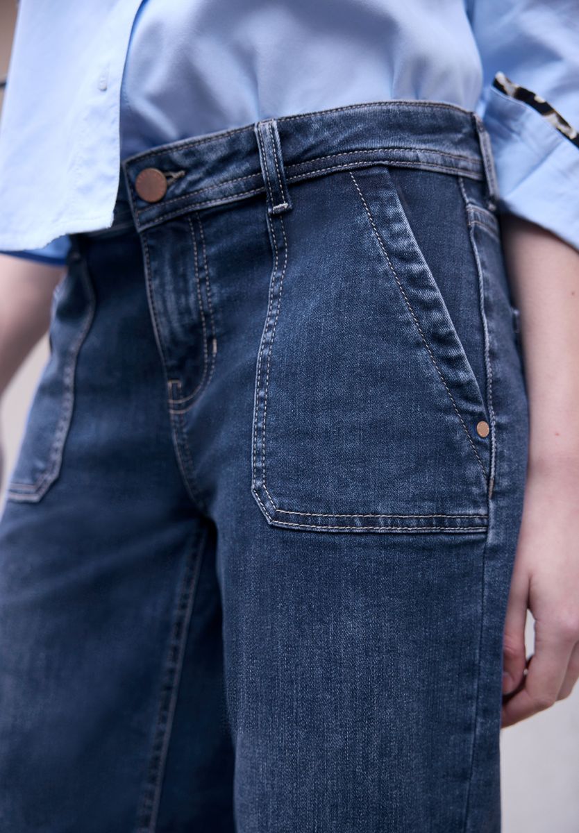Straight Leg Jeans