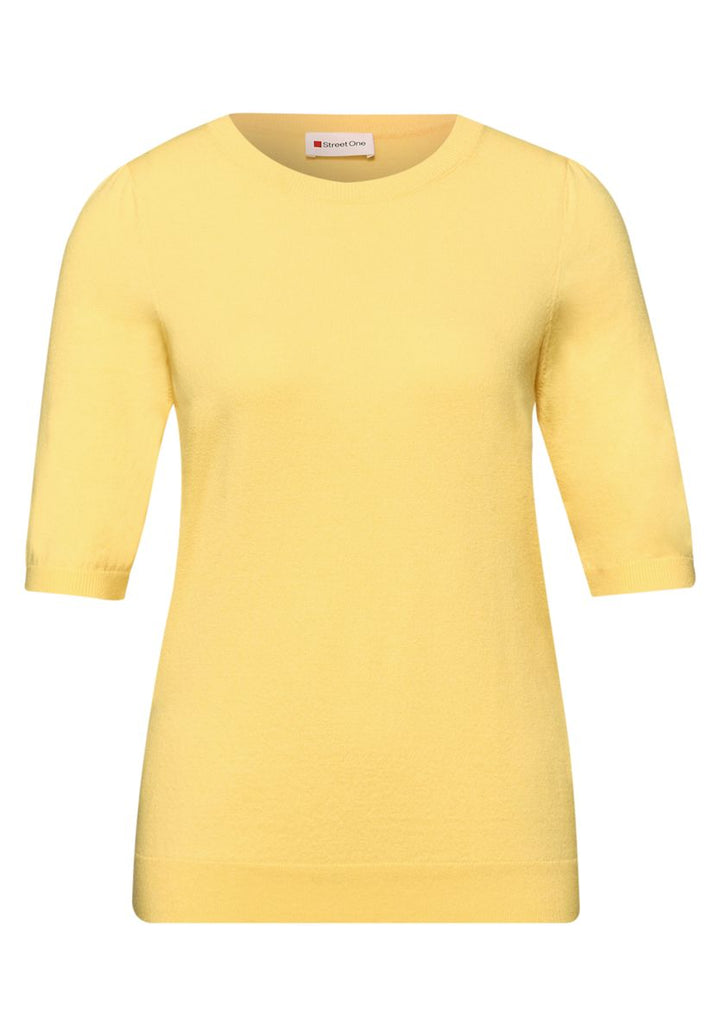Pullover in Unifarbe