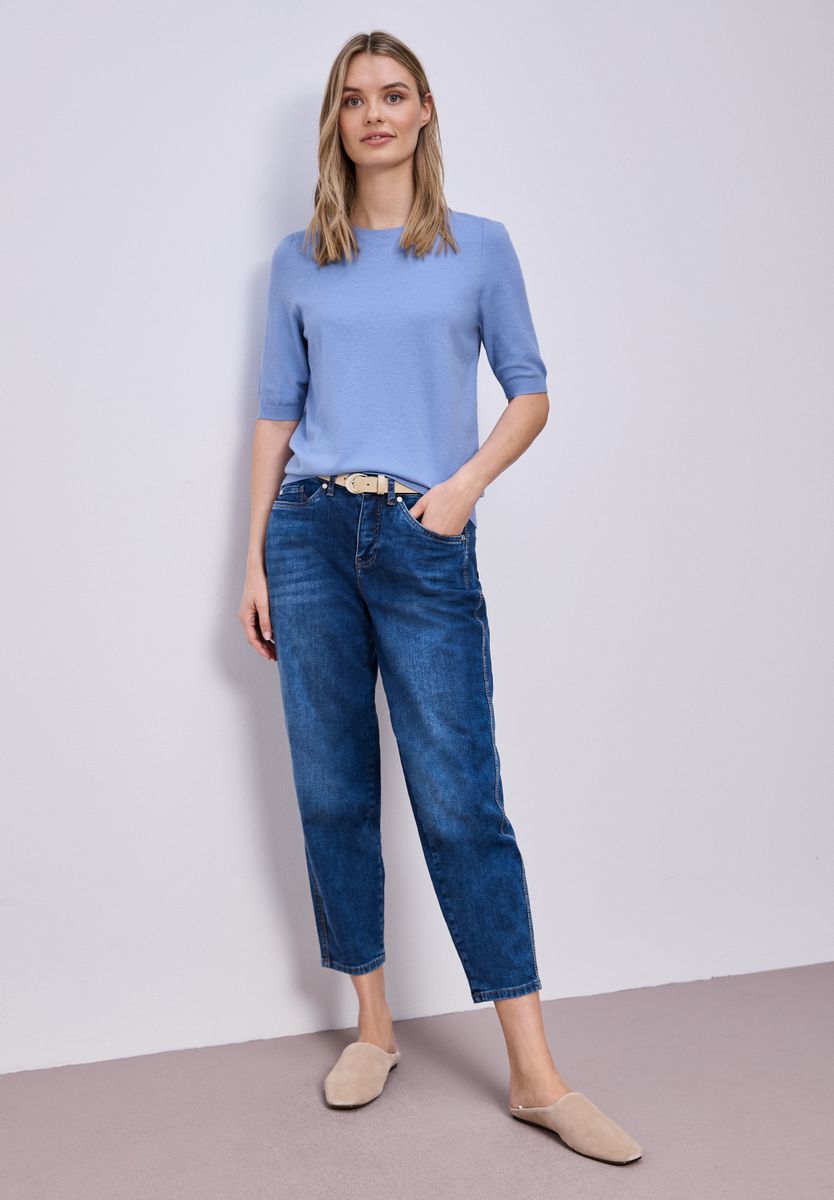Pullover in Unifarbe