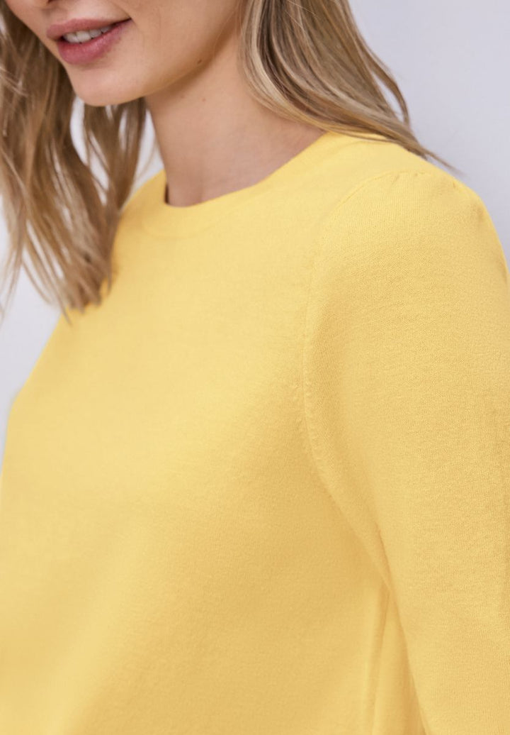 Pullover in Unifarbe