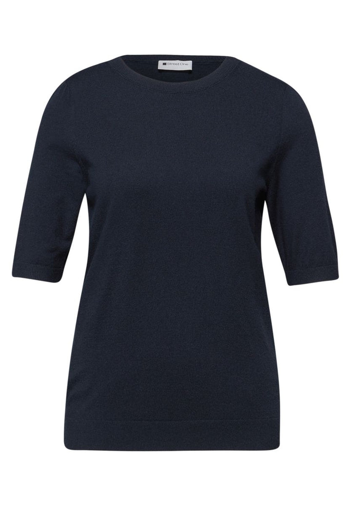 Pullover in Unifarbe