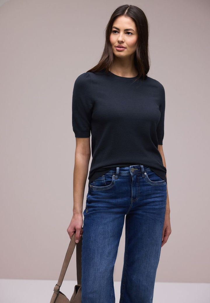 Pullover in Unifarbe