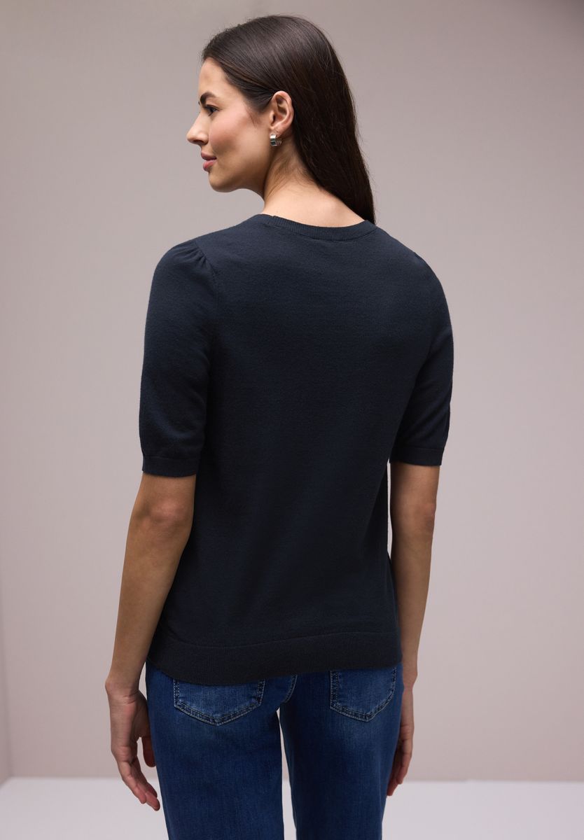 Pullover in Unifarbe