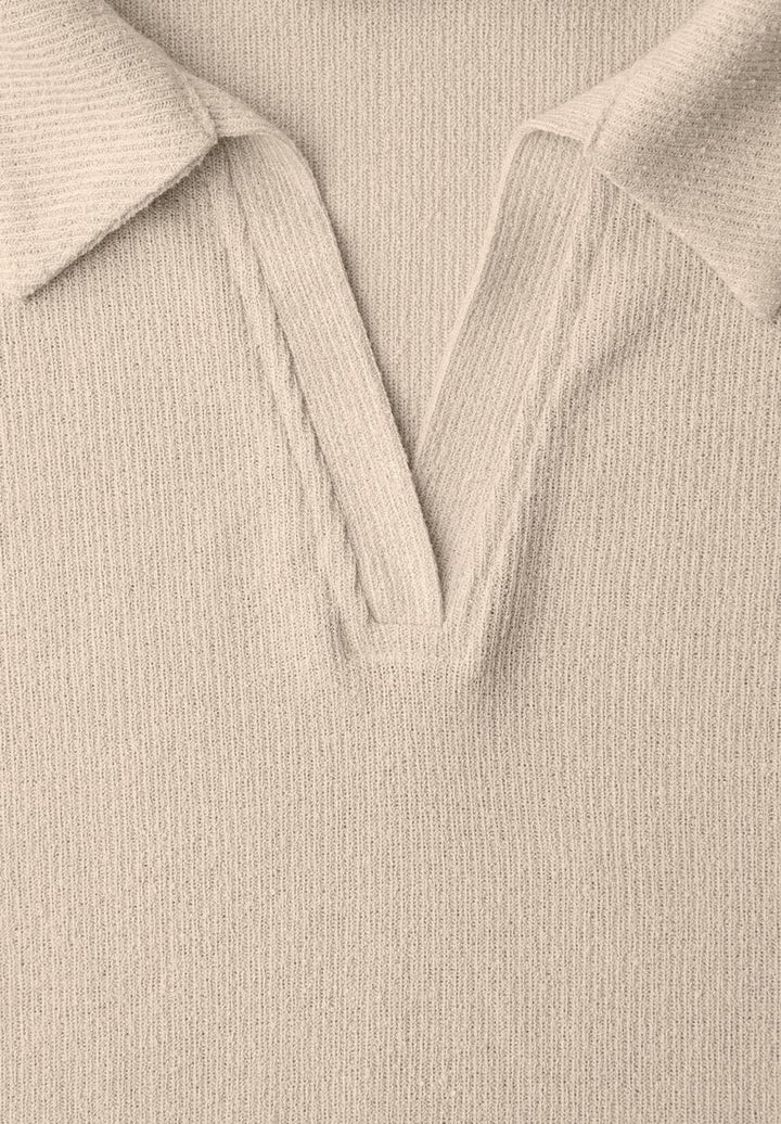 Shirt in Unifarbe