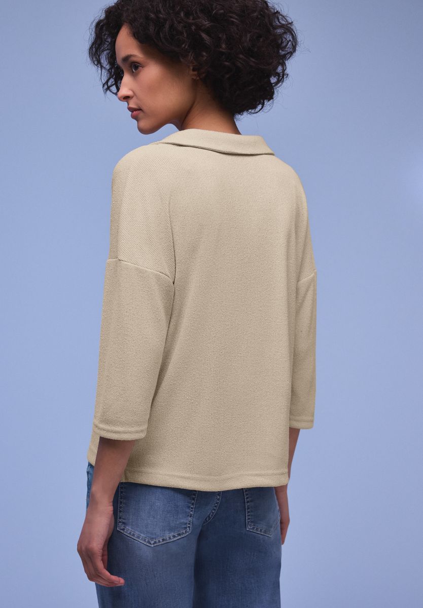 Shirt in Unifarbe