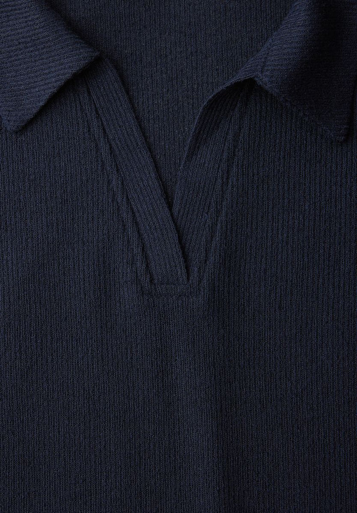 Shirt in Unifarbe