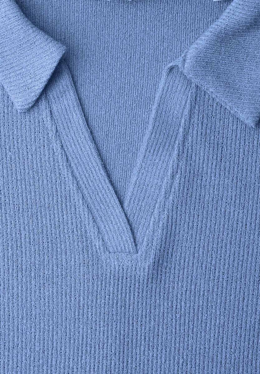 Shirt in Unifarbe